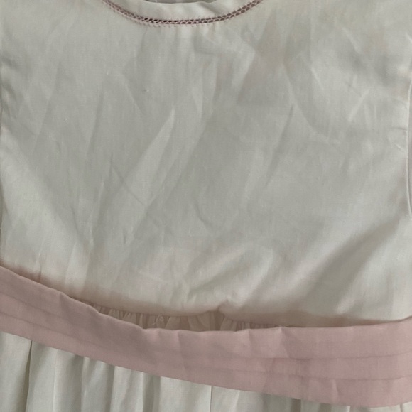 Edgehill Collection girls’ white linen dress. NWT, 4T - Picture 3 of 3